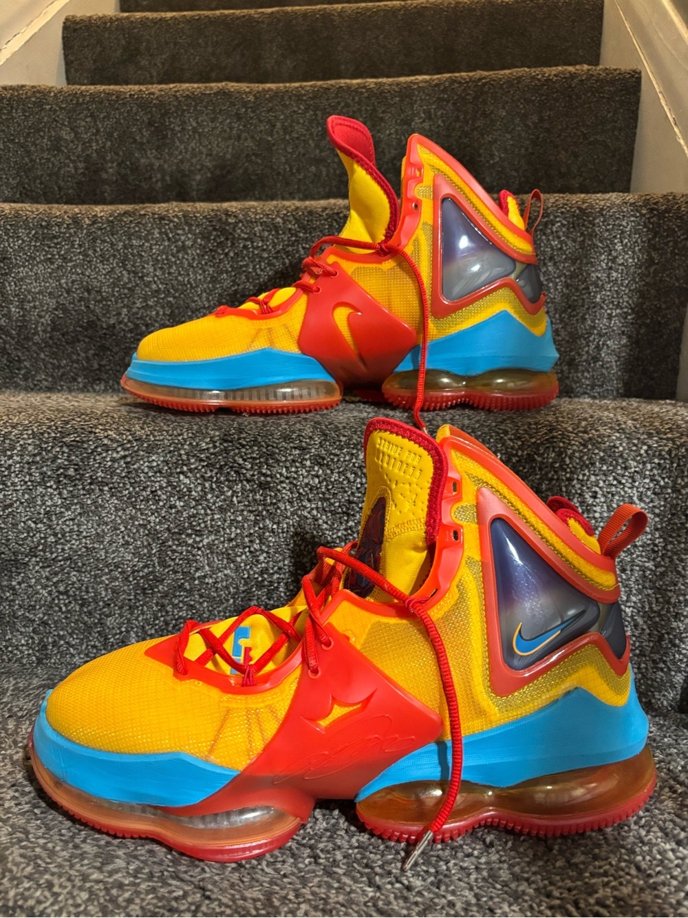 Nike Lebron XIX EP 19 DC9338-800 Tune Squad Orange authentic